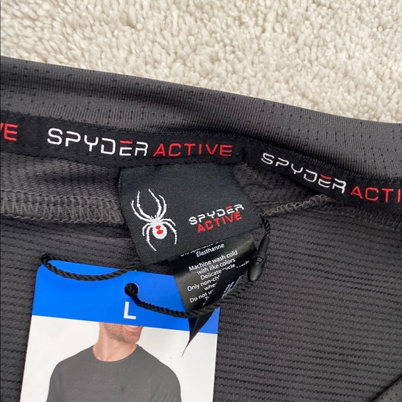 Spyder Black Short Sleeve Tee - Picture 3 of 5